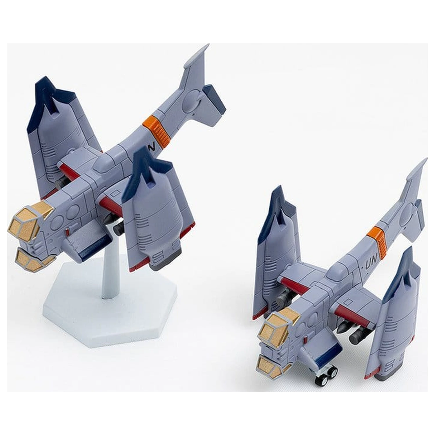 Rebuild of Evangelion SYUTO Tiny Scale komplet plastičnih modela UNAF Close Air Support VTOL Aircraft YAGR-3B 5 cm fotografija proizvoda
