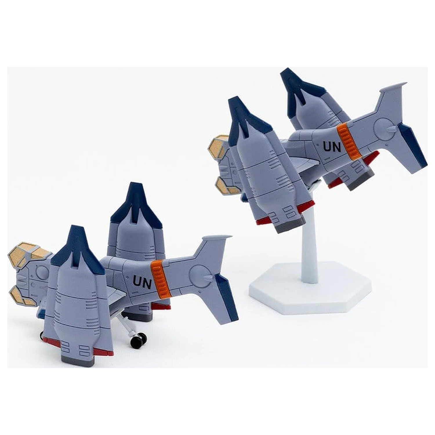 Rebuild of Evangelion SYUTO Tiny Scale komplet plastičnih modela UNAF Close Air Support VTOL Aircraft YAGR-3B 5 cm fotografija proizvoda