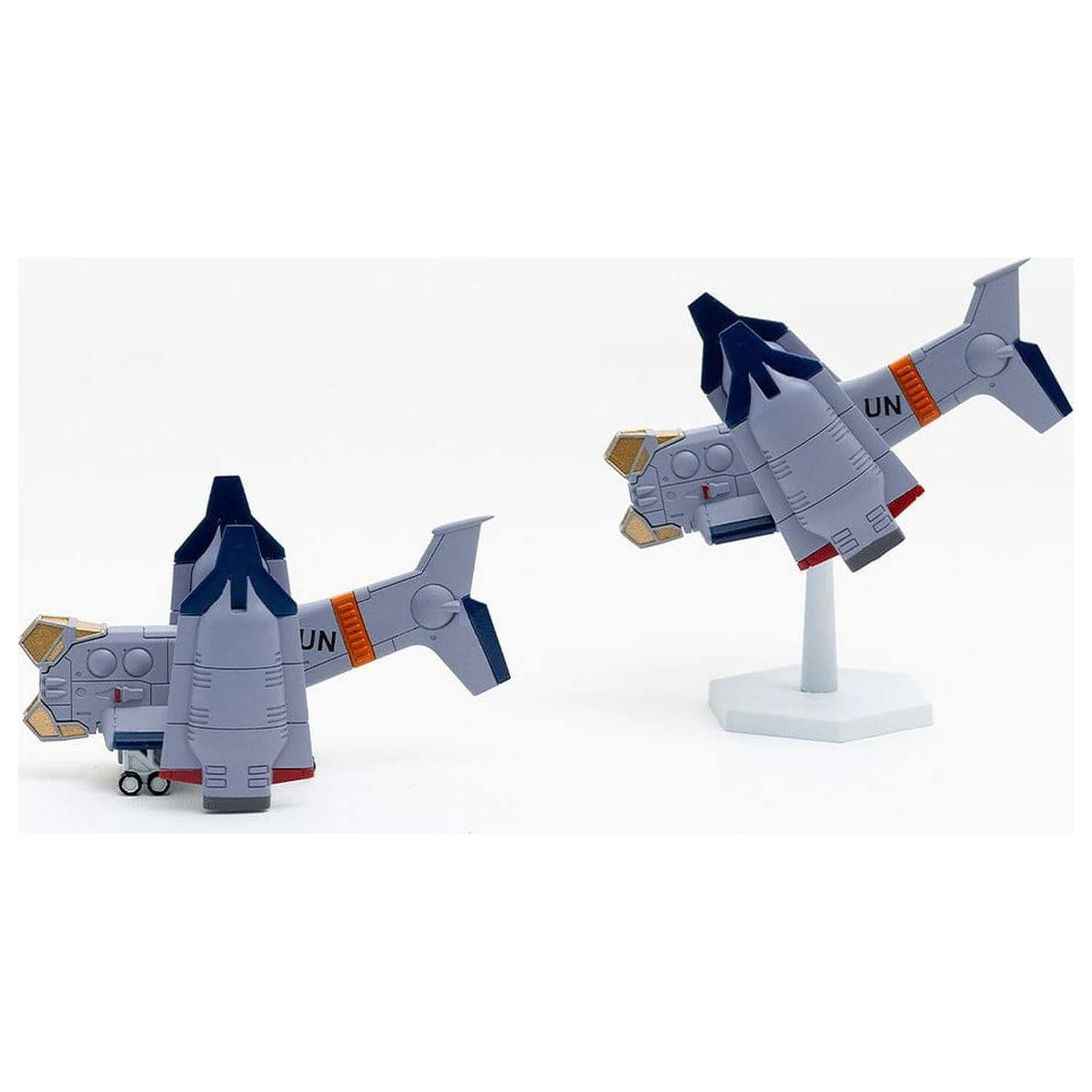 Rebuild of Evangelion SYUTO Tiny Scale komplet plastičnih modela UNAF Close Air Support VTOL Aircraft YAGR-3B 5 cm fotografija proizvoda