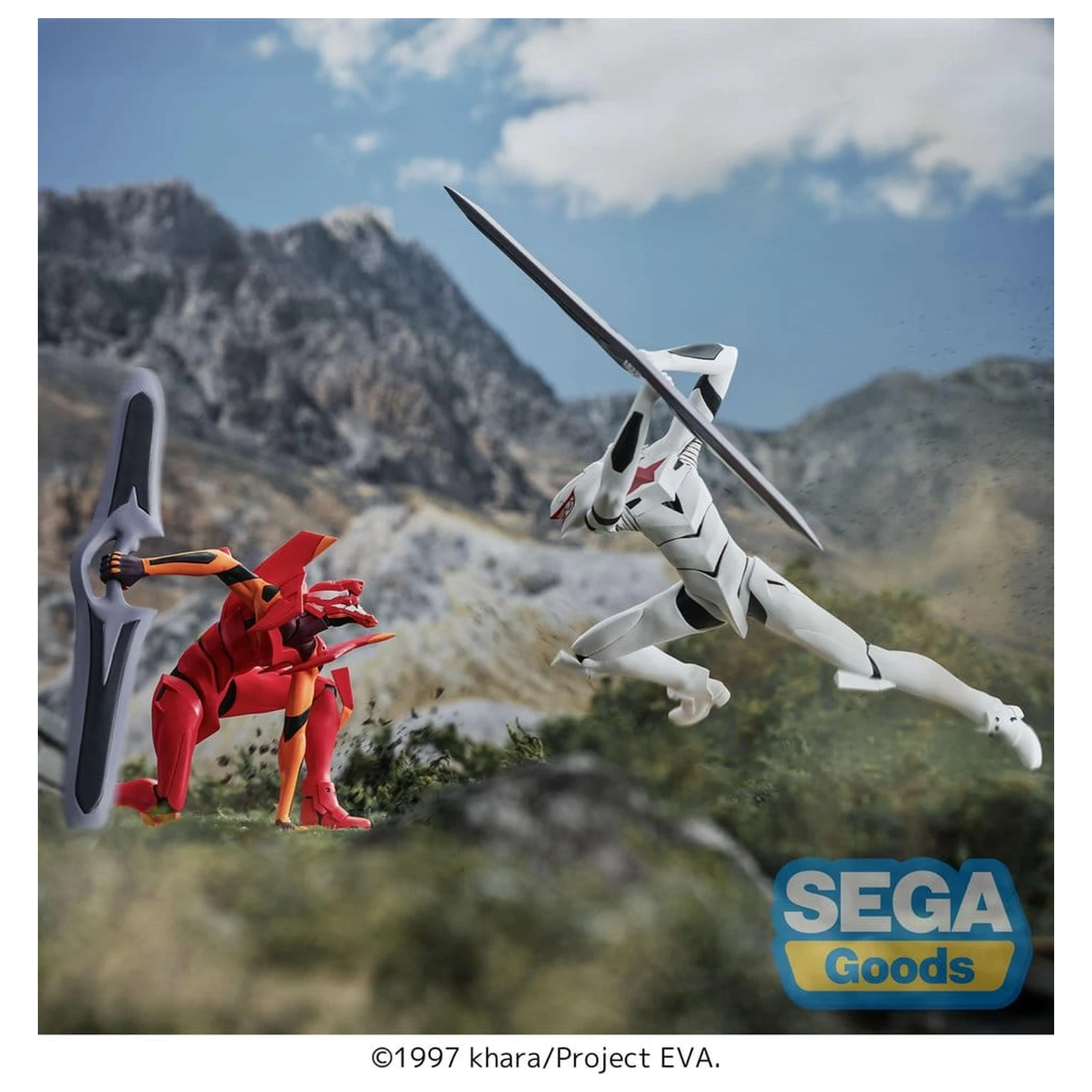 Rebuild of Evangelion XrossLink PVC figura The End of Evangelion EVA Mass Production Model 18 cm fotografija proizvoda