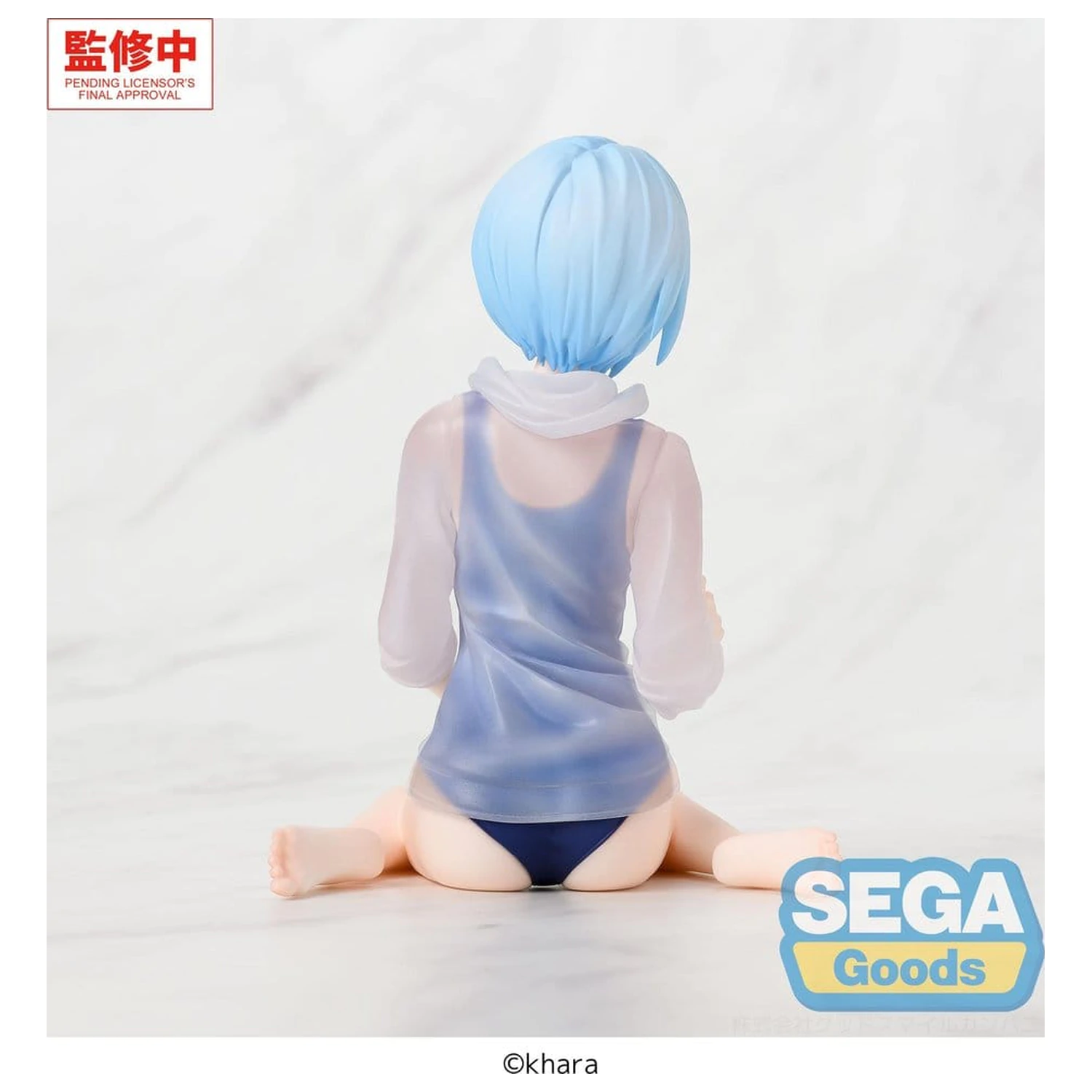 Rebuild of Evangelion Yumemirize PVC figura Rei Ayanami School Swimsuit Ver. 13 cm fotografija proizvoda