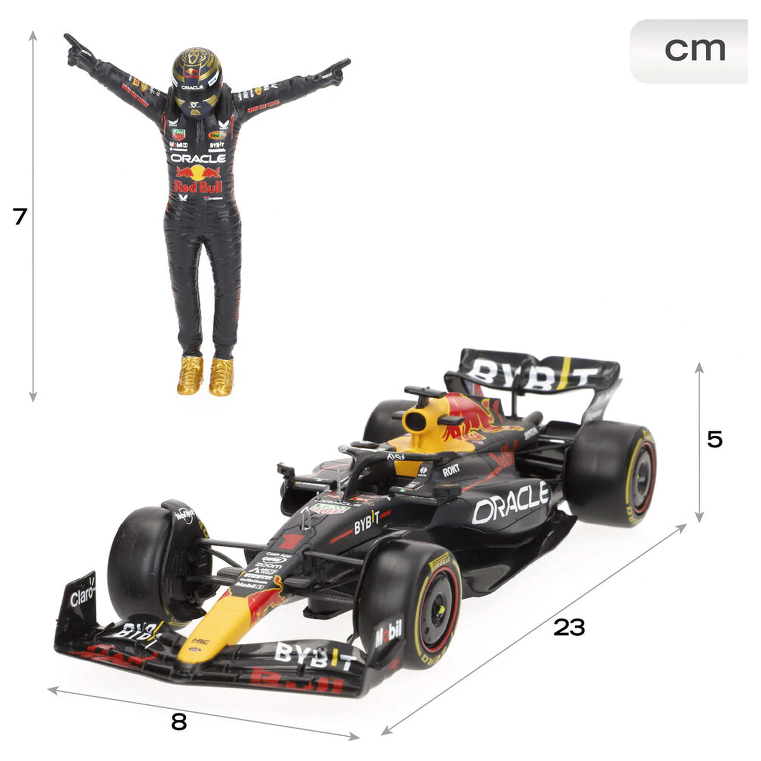 Red Bull F1 2023 Max Verstappen auto fotografija proizvoda