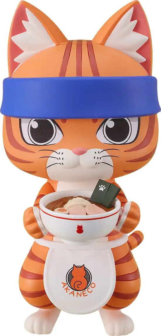 Red Cat Ramen Nendoroid akcijska figura Bunzo 10 cm fotografija proizvoda