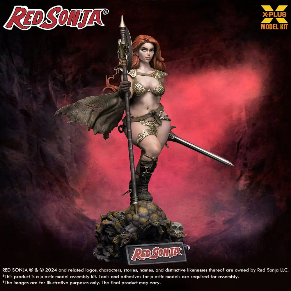 Red Sonja plastični model 1/8 Red Sonja 27 cm fotografija proizvoda