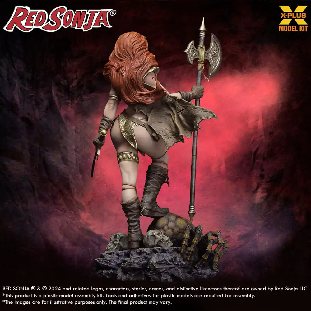 Red Sonja plastični model 1/8 Red Sonja 27 cm fotografija proizvoda