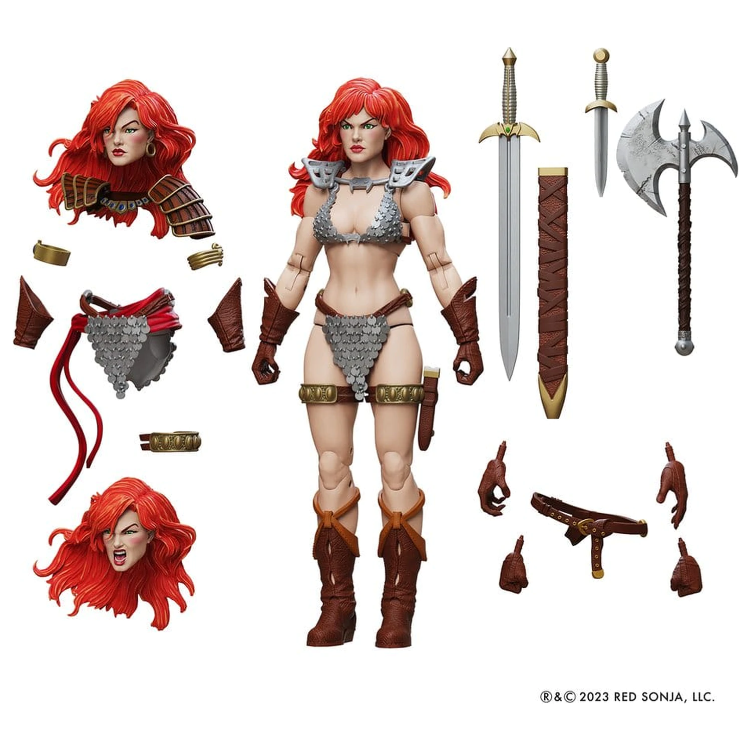 Red Sonja Epic H.A.C.K.S. Akcijska figura 1/12 omjer Immortal Red Sonja fotografija proizvoda