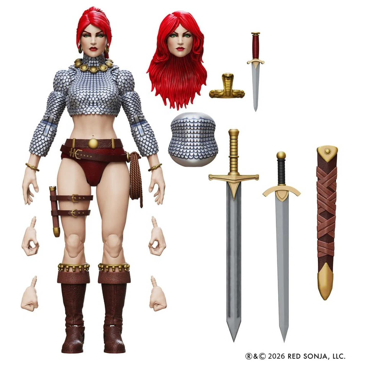 Red Sonja Epic H.A.C.K.S. Akcijska figura 1/12 omjer Immortal Red Sonja fotografija proizvoda