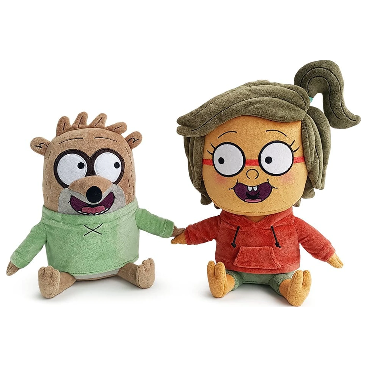 Regular Show plišane figure 2-pakiranje Valentine´s Rigby & Eileen 22 cm fotografija proizvoda