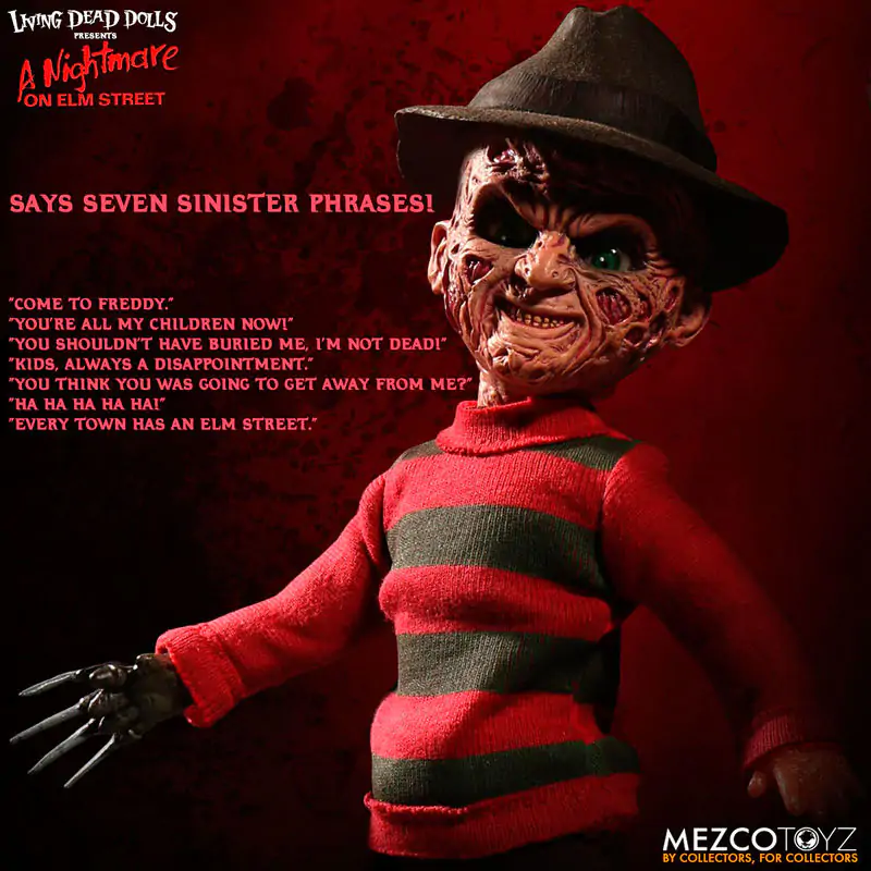 A Nightmare on Elm Street Freddy Krueger figura 25 cm sa zvukom fotografija proizvoda