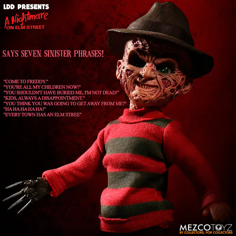 A Nightmare on Elm Street Freddy Krueger figura 25 cm sa zvukom fotografija proizvoda