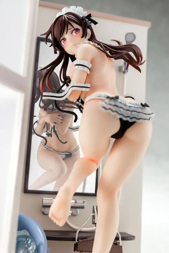 Rent-A-Girlfriend PVC Kip 1/6 Chizuru Mizuhara Maid Bikini de cleanup 24 cm fotografija proizvoda