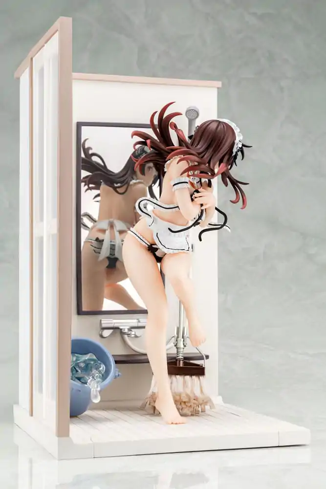 Rent-A-Girlfriend PVC Kip 1/6 Chizuru Mizuhara Maid Bikini de cleanup 24 cm fotografija proizvoda