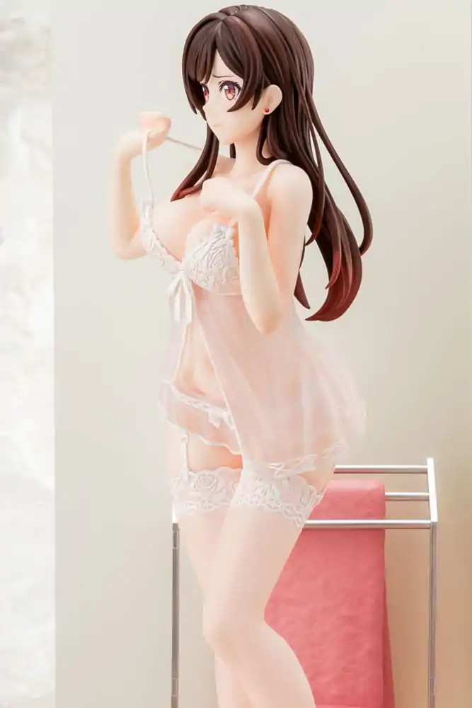 Rent-A-Girlfriend PVC Kip 1/6 Chizuru Mizuhara Prozirna figura u donjem rublju anđeoska bijela Ver. 23 cm fotografija proizvoda