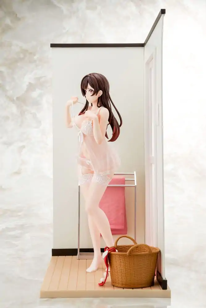 Rent-A-Girlfriend PVC Kip 1/6 Chizuru Mizuhara Prozirna figura u donjem rublju anđeoska bijela Ver. 23 cm fotografija proizvoda