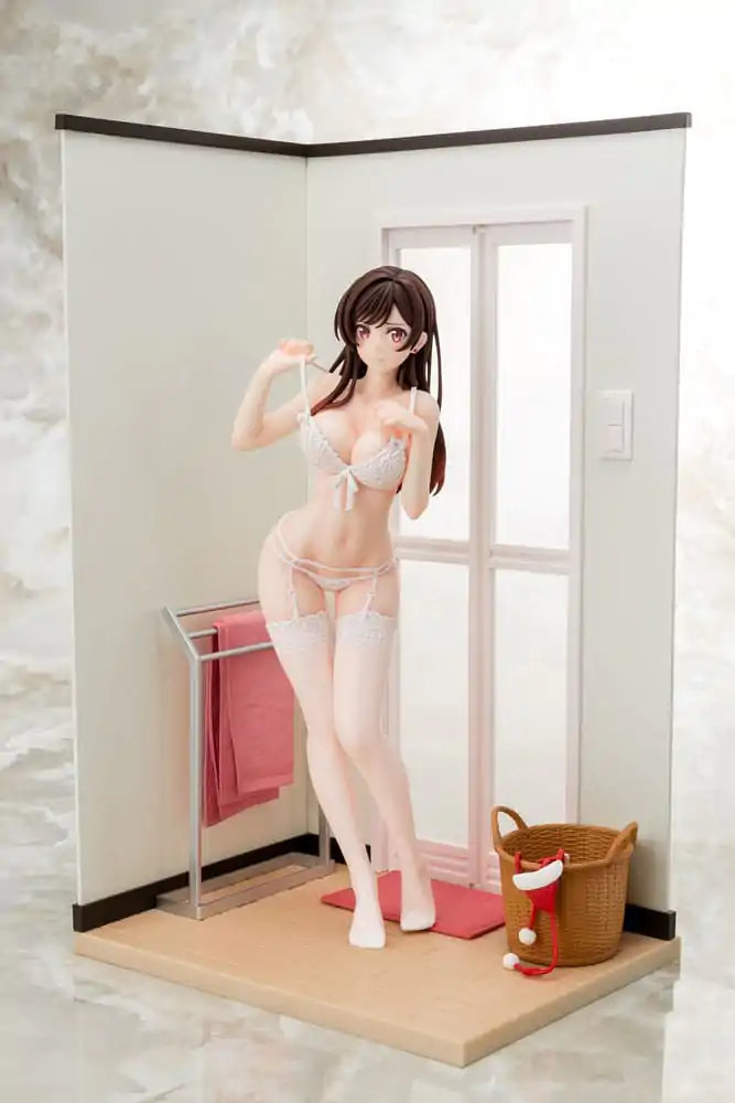 Rent-A-Girlfriend PVC Kip 1/6 Chizuru Mizuhara Prozirna figura u donjem rublju anđeoska bijela Ver. 23 cm fotografija proizvoda