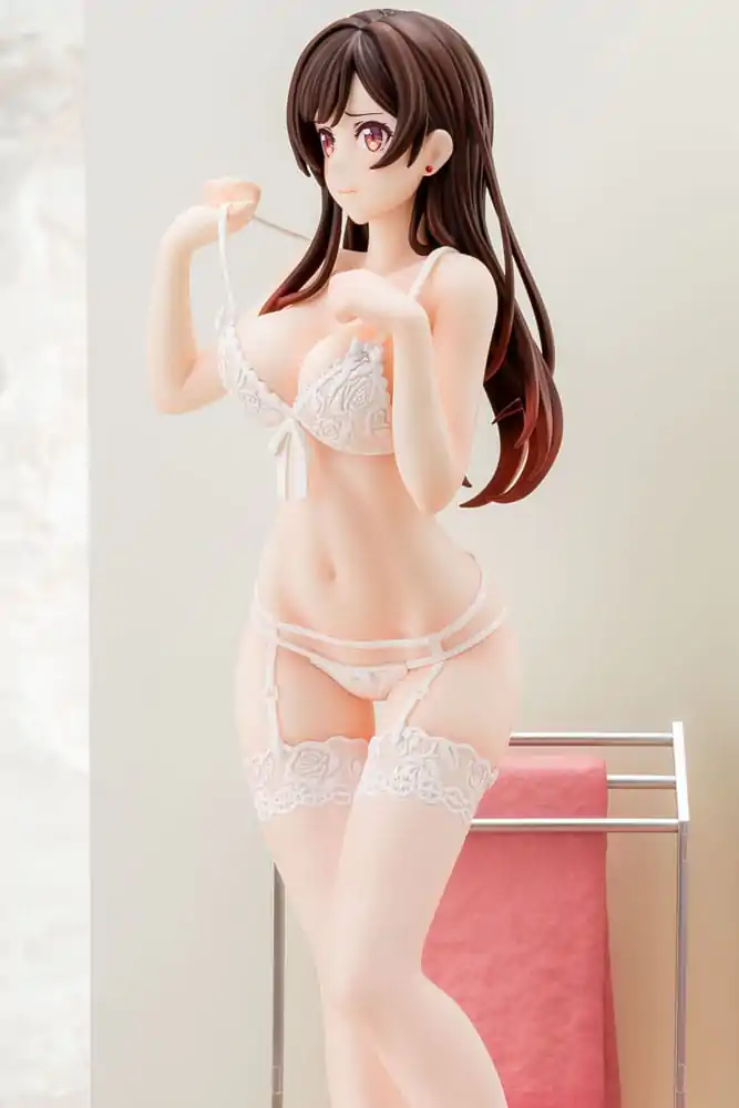 Rent-A-Girlfriend PVC Kip 1/6 Chizuru Mizuhara Prozirna figura u donjem rublju anđeoska bijela Ver. 23 cm fotografija proizvoda