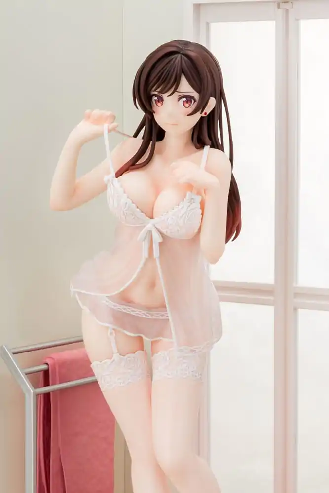 Rent-A-Girlfriend PVC Kip 1/6 Chizuru Mizuhara Prozirna figura u donjem rublju anđeoska bijela Ver. 23 cm fotografija proizvoda