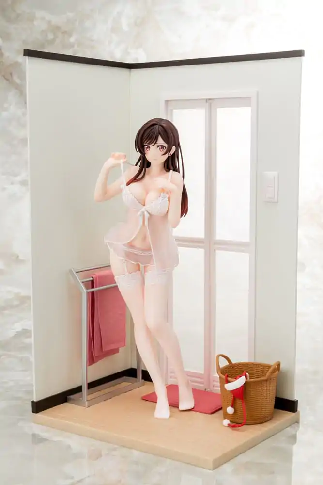 Rent-A-Girlfriend PVC Kip 1/6 Chizuru Mizuhara Prozirna figura u donjem rublju anđeoska bijela Ver. 23 cm fotografija proizvoda