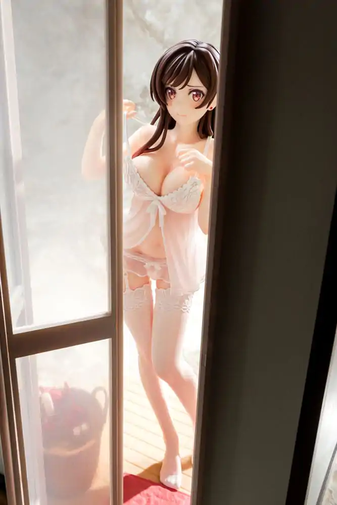 Rent-A-Girlfriend PVC Kip 1/6 Chizuru Mizuhara Prozirna figura u donjem rublju anđeoska bijela Ver. 23 cm fotografija proizvoda