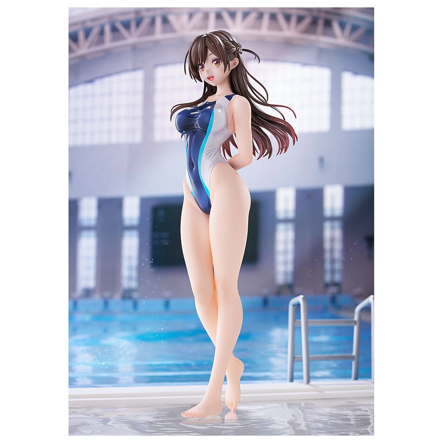 Rent-a-Girlfriend PVC statua 1/7 Chizuru Mizuhara Light Blue Line Swimwear Ver. 25 cm fotografija proizvoda