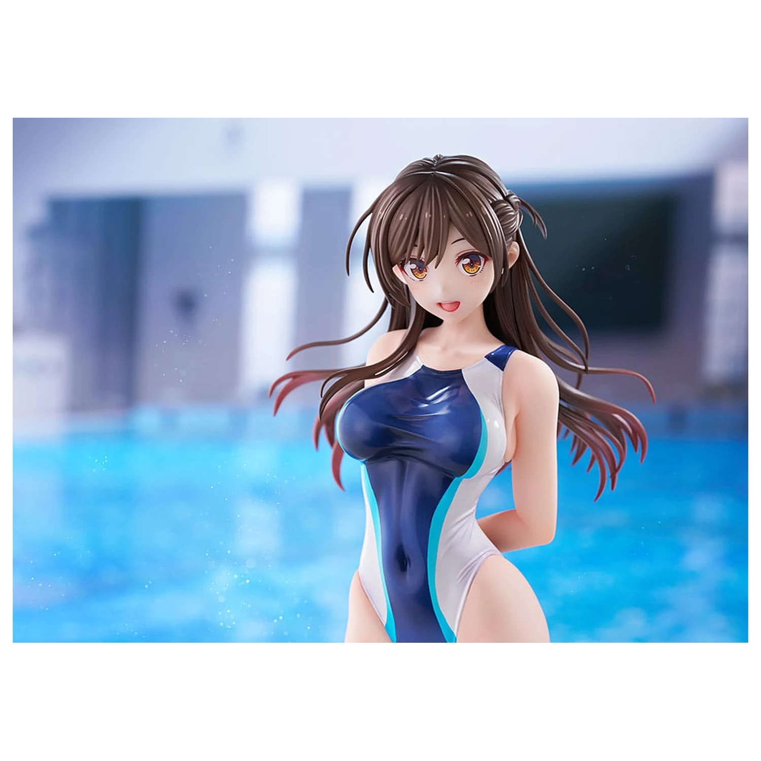 Rent-a-Girlfriend PVC statua 1/7 Chizuru Mizuhara Light Blue Line Swimwear Ver. 25 cm fotografija proizvoda