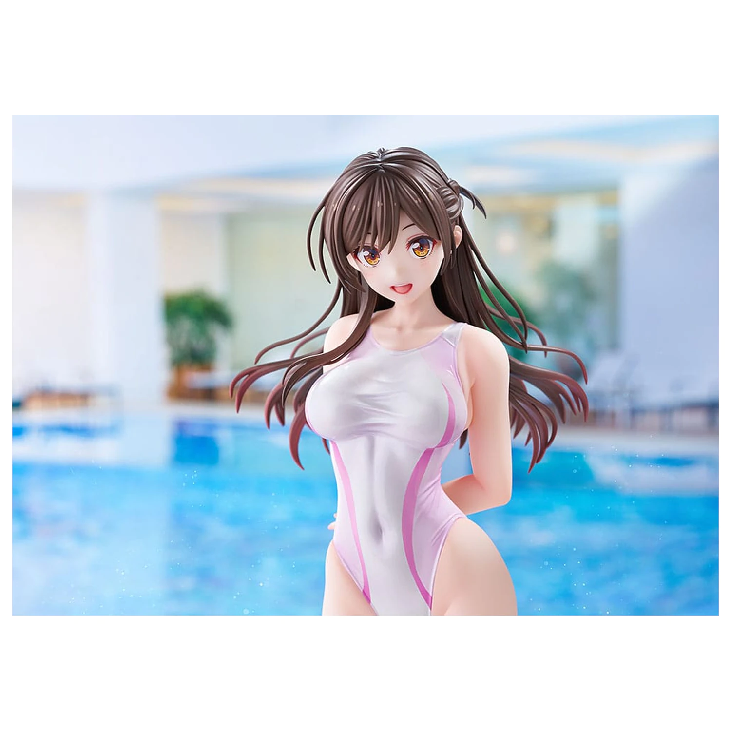 Rent-a-Girlfriend PVC statua 1/7 Chizuru Mizuhara Pink Line Swimwear Ver. 25 cm fotografija proizvoda