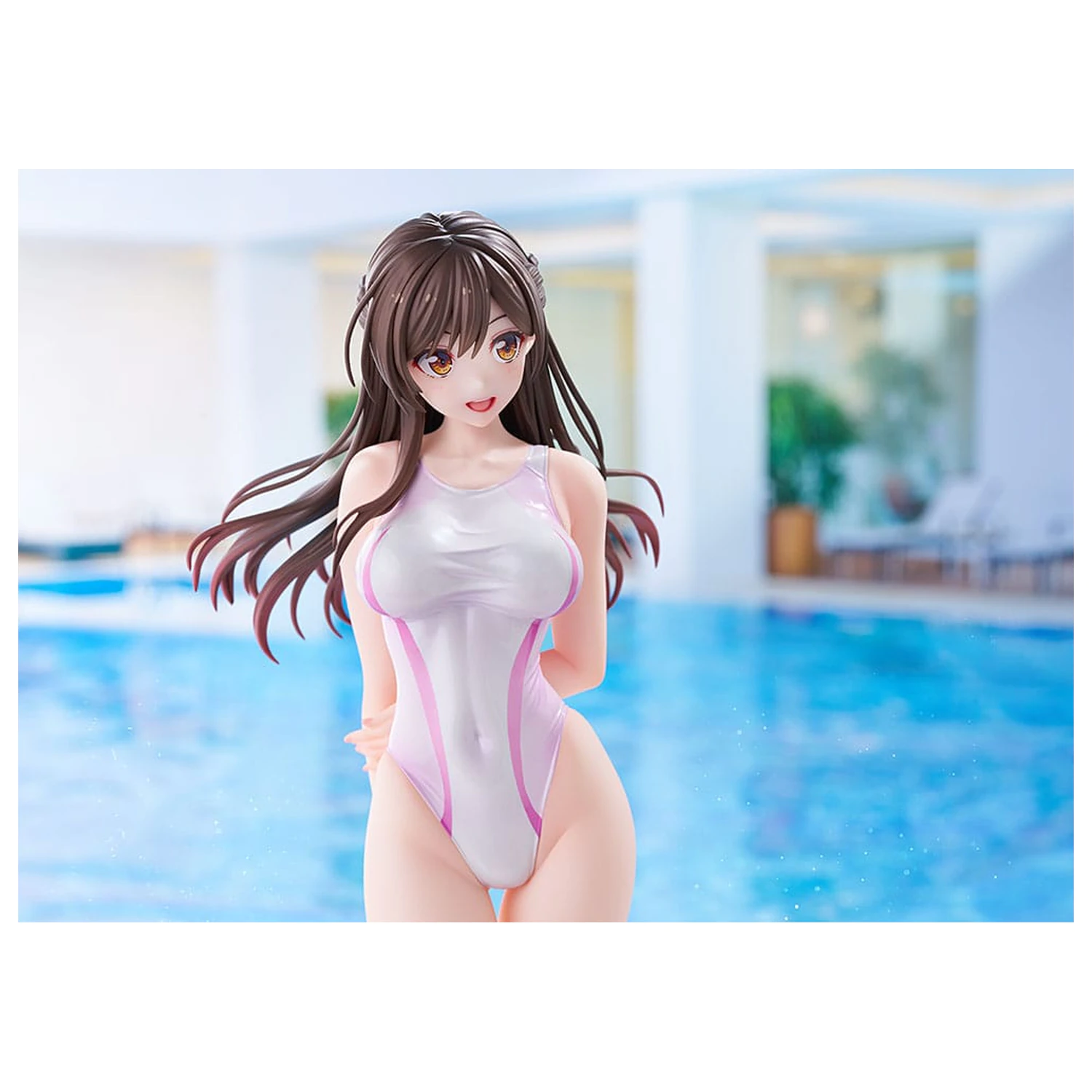 Rent-a-Girlfriend PVC statua 1/7 Chizuru Mizuhara Pink Line Swimwear Ver. 25 cm fotografija proizvoda