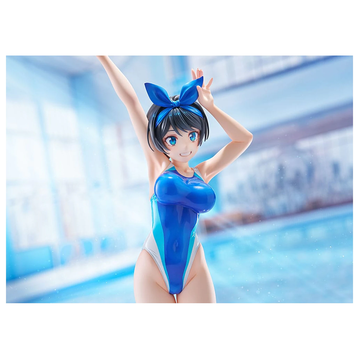 Rent-a-Girlfriend PVC statua 1/7 Ruka Sarashina Competition Swimsuit Ver. 29 cm fotografija proizvoda