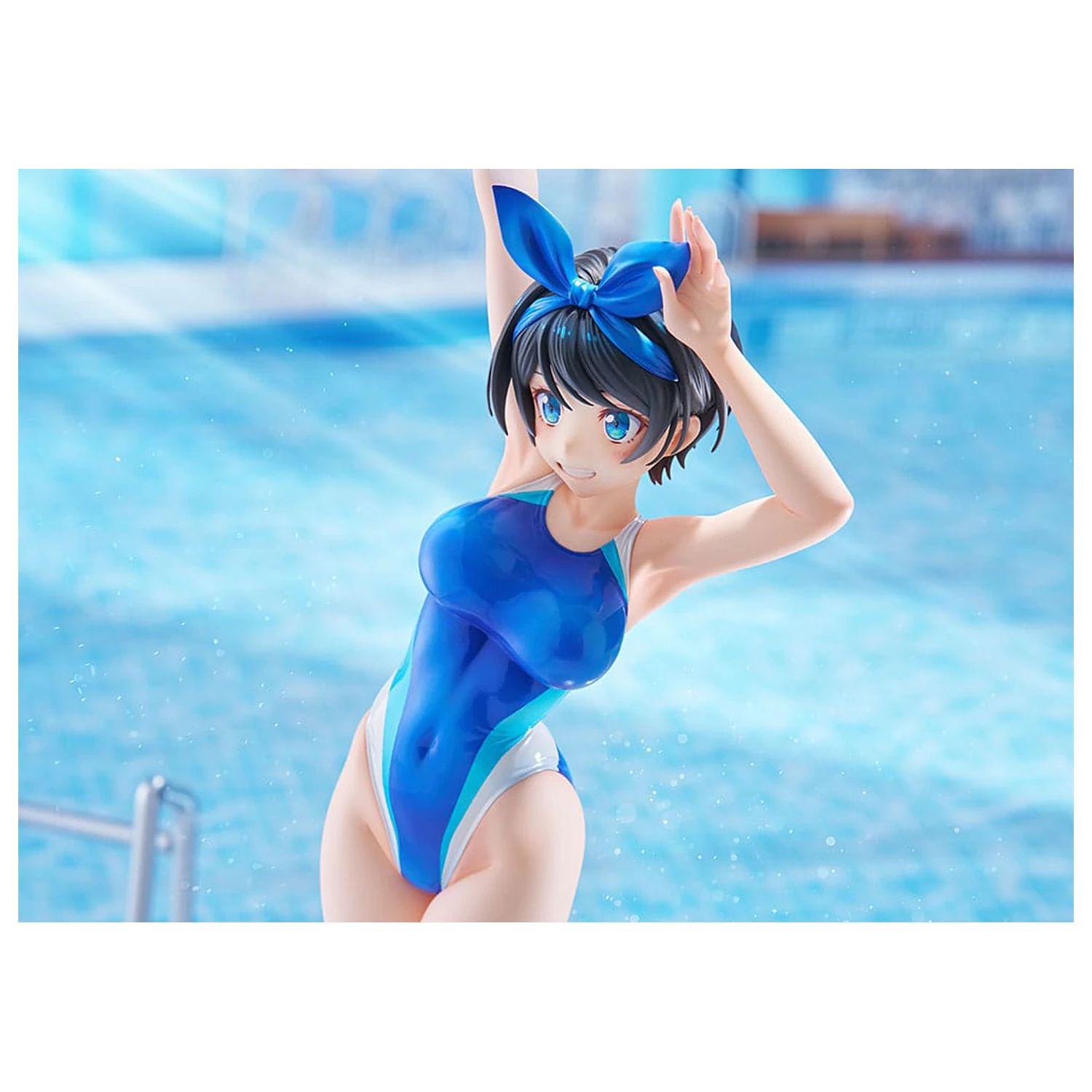 Rent-a-Girlfriend PVC statua 1/7 Ruka Sarashina Competition Swimsuit Ver. 29 cm fotografija proizvoda