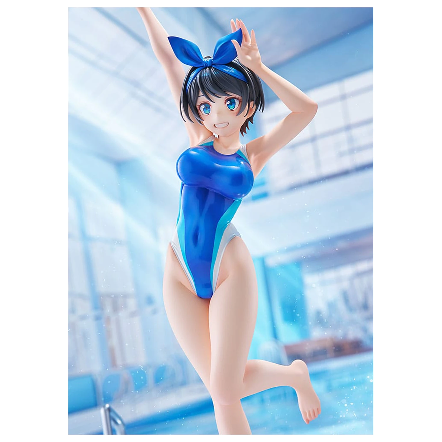 Rent-a-Girlfriend PVC statua 1/7 Ruka Sarashina Competition Swimsuit Ver. 29 cm fotografija proizvoda
