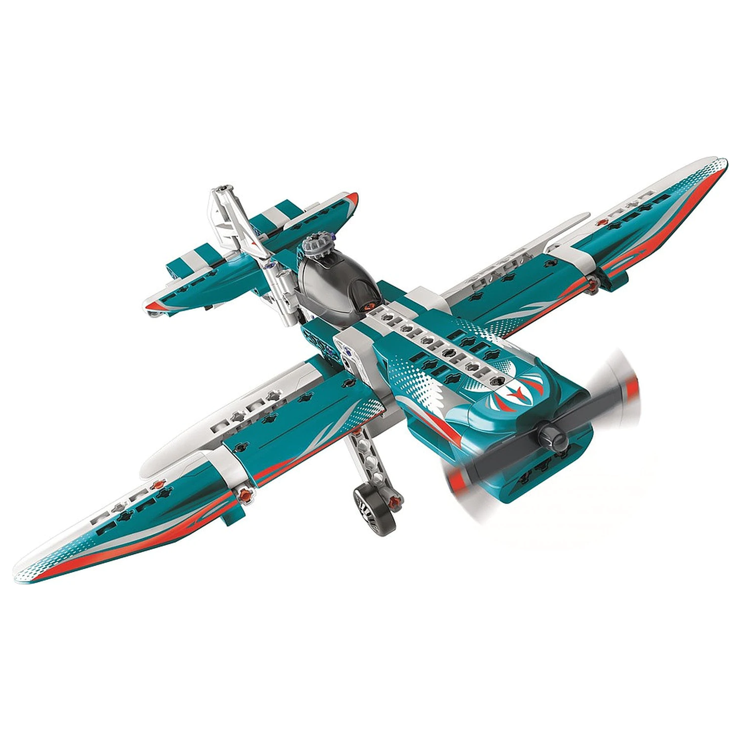 Mehanika aviona i helikoptera 10 u 1 konstruktorska igračka fotografija proizvoda