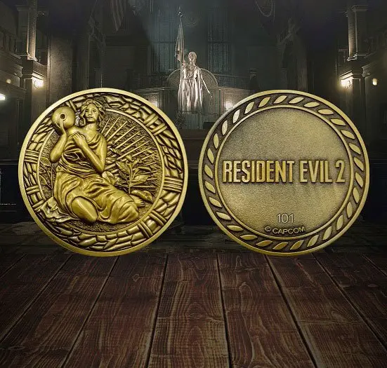 Resident Evil 2 Replika 1/1 Maiden Medaljon fotografija proizvoda