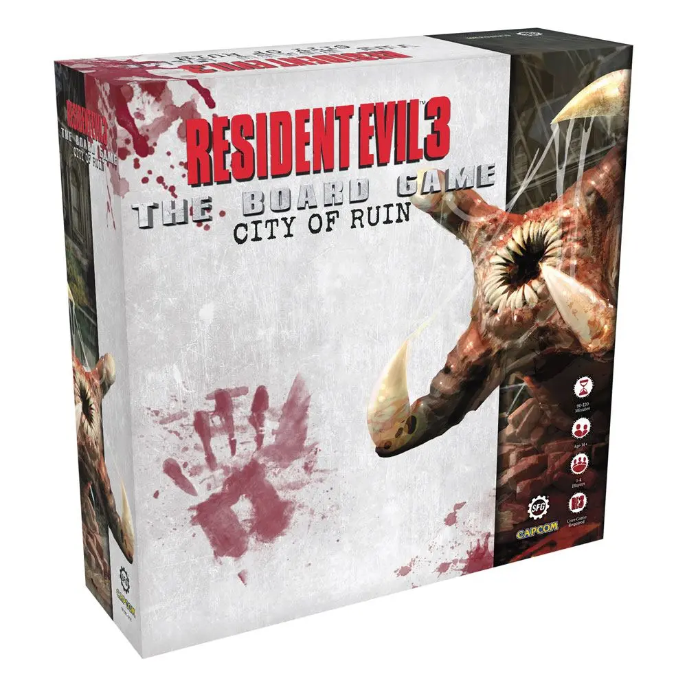 Resident Evil 3 The Board Game Expansion Grad u ruševinama *English Version* - Proširenje za društvenu igru fotografija proizvoda