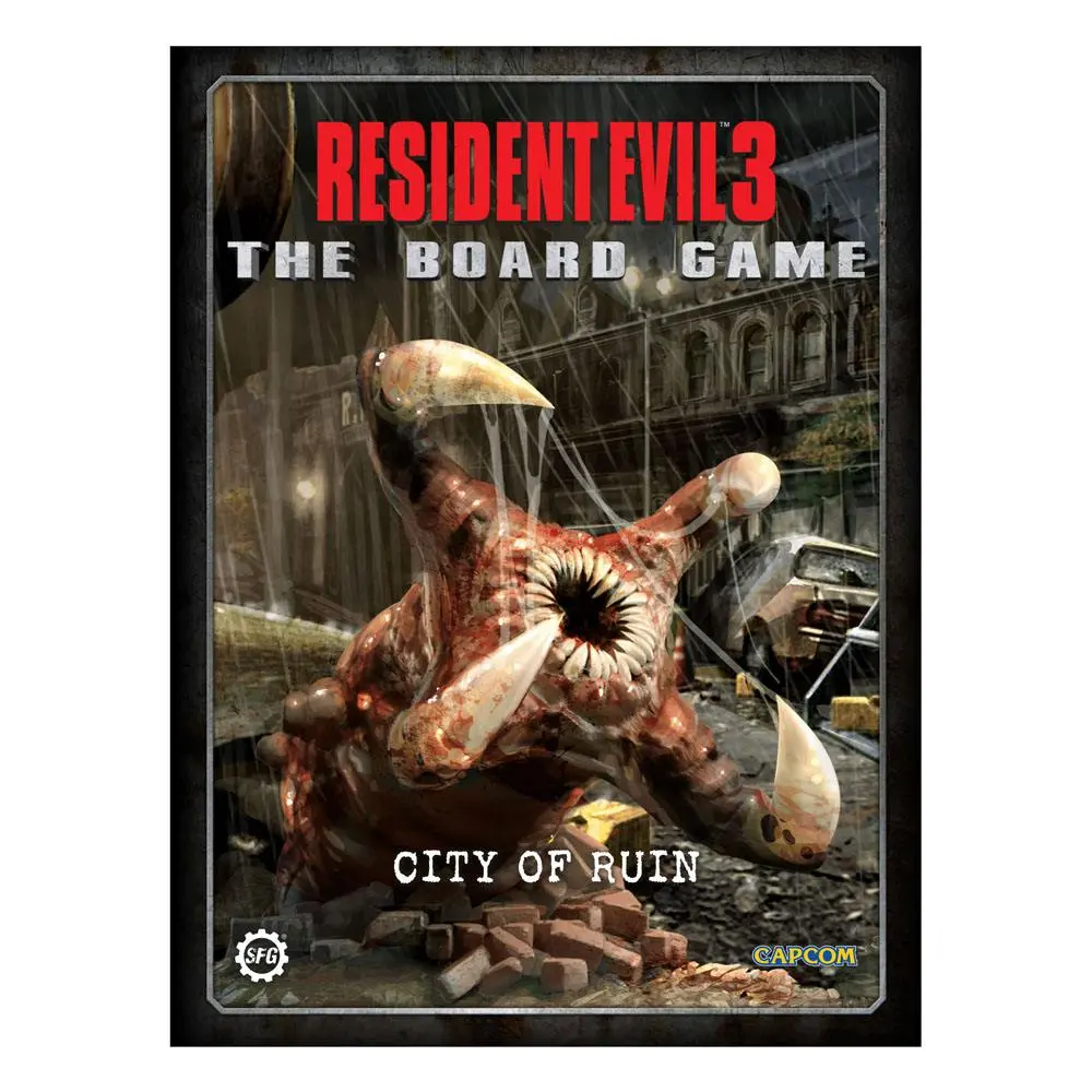 Resident Evil 3 The Board Game Expansion Grad u ruševinama *English Version* - Proširenje za društvenu igru fotografija proizvoda