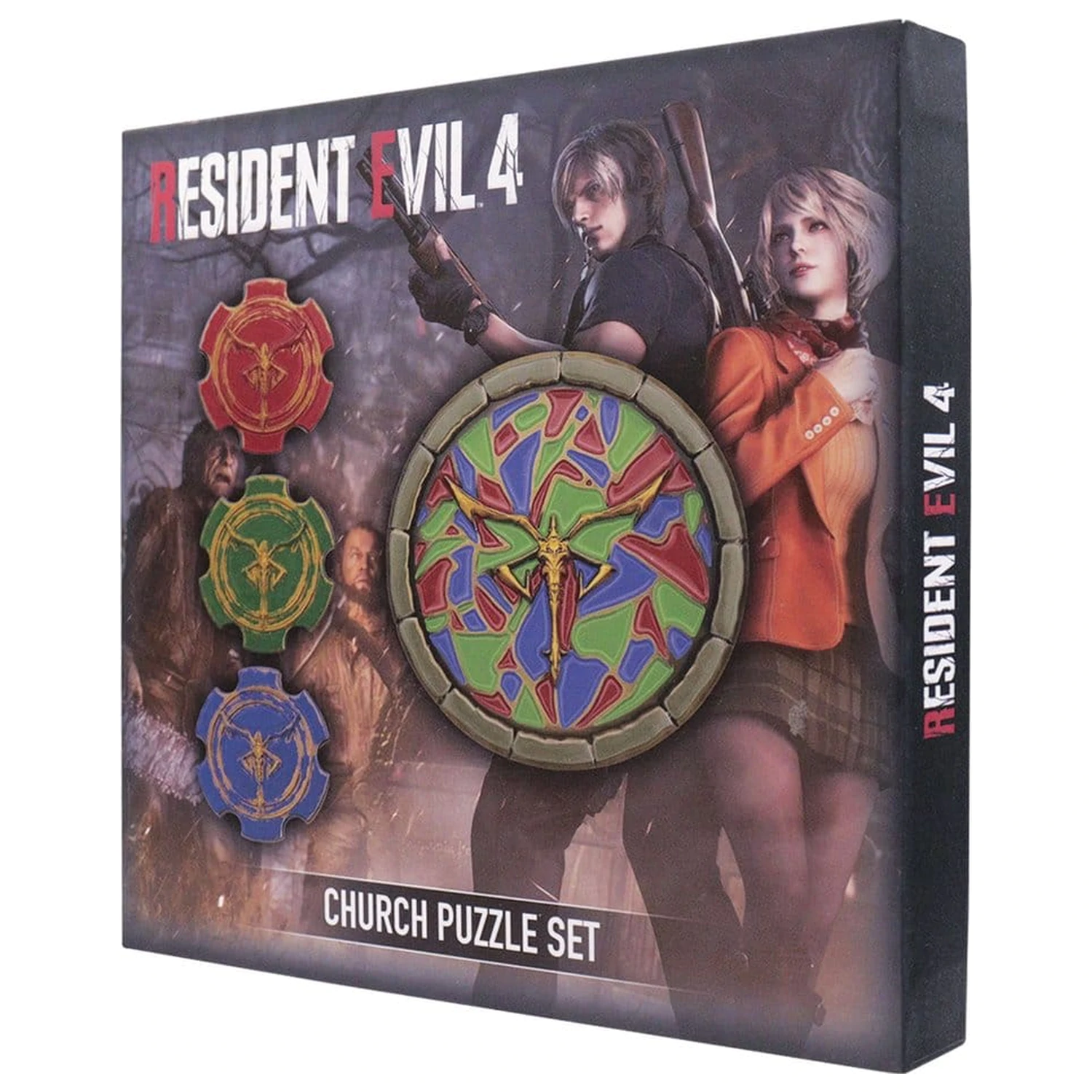 Resident Evil 4 Replika Crkvena Zagonetka Set Medaljona fotografija proizvoda