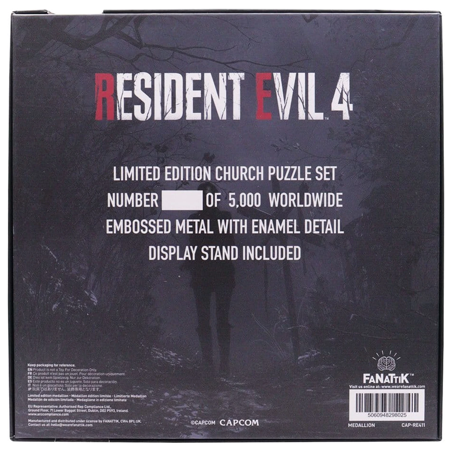 Resident Evil 4 Replika Crkvena Zagonetka Set Medaljona fotografija proizvoda