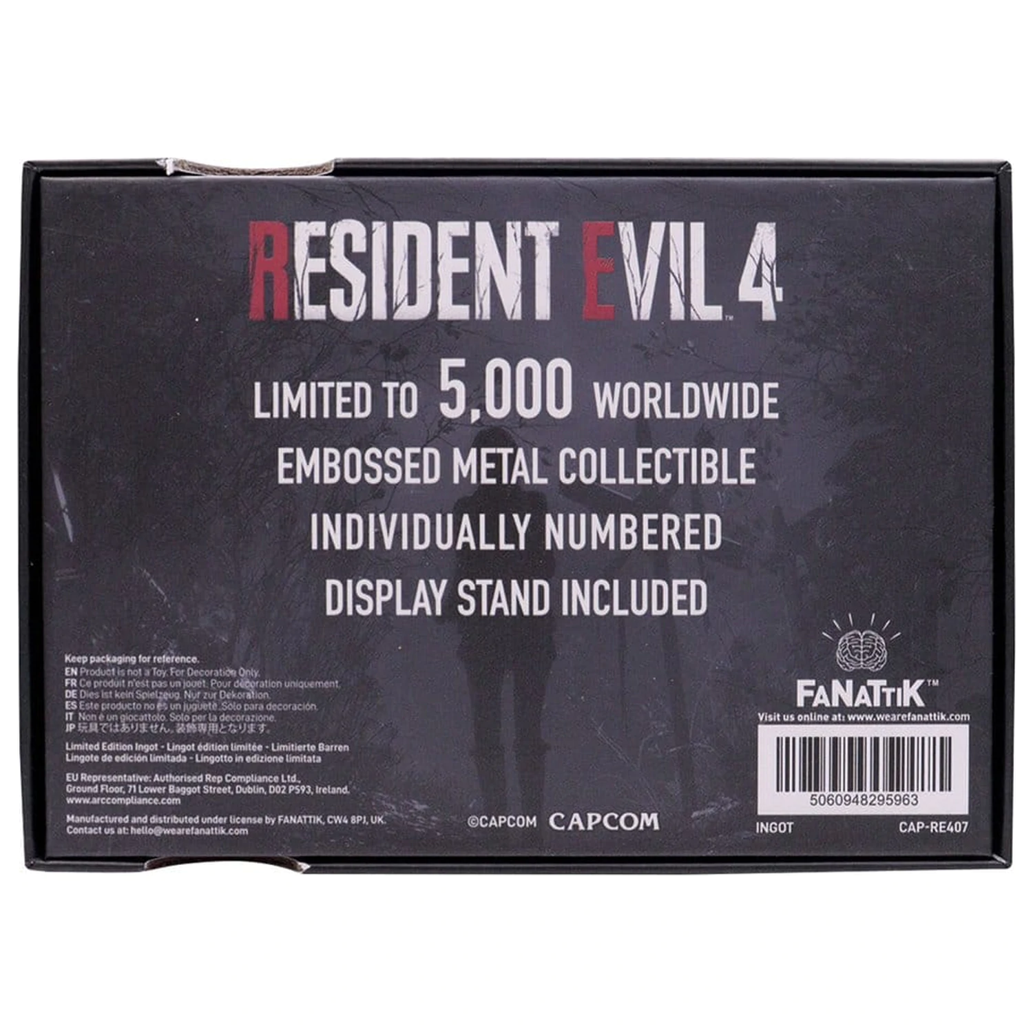 Resident Evil 4 Replika ključnih kartica razine 3 Ograničeno izdanje fotografija proizvoda