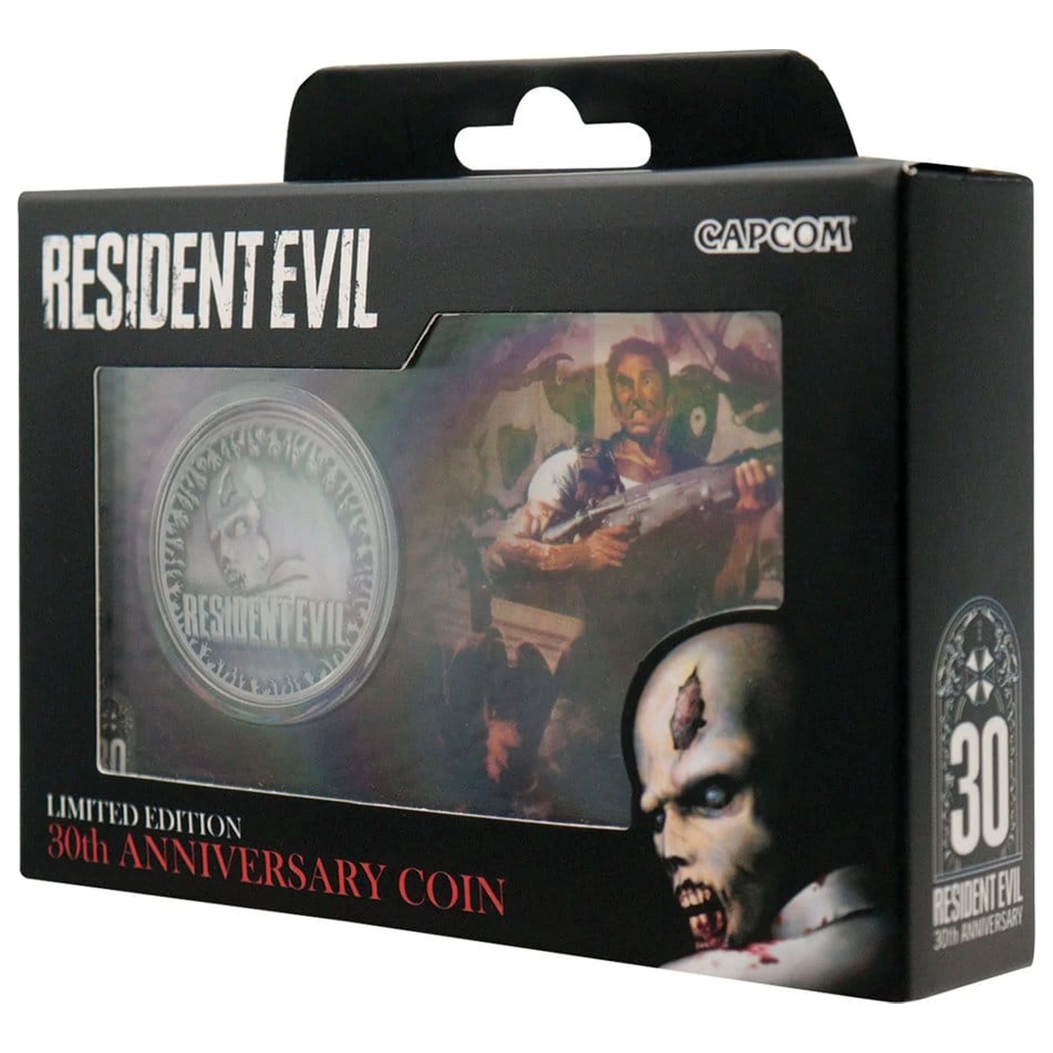 Resident Evil Kolekcionarski novčić 30. godišnjica fotografija proizvoda