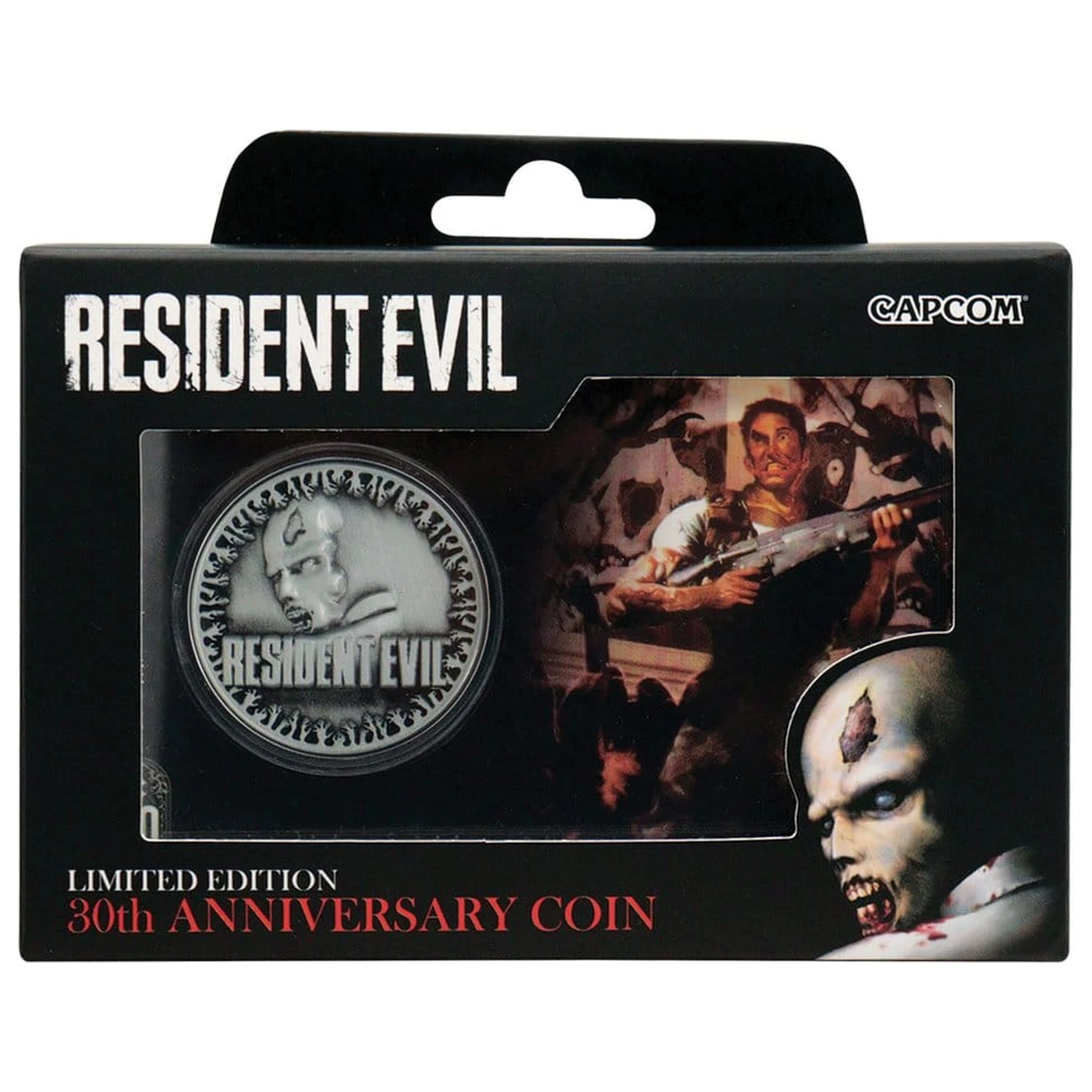 Resident Evil Kolekcionarski novčić 30. godišnjica fotografija proizvoda
