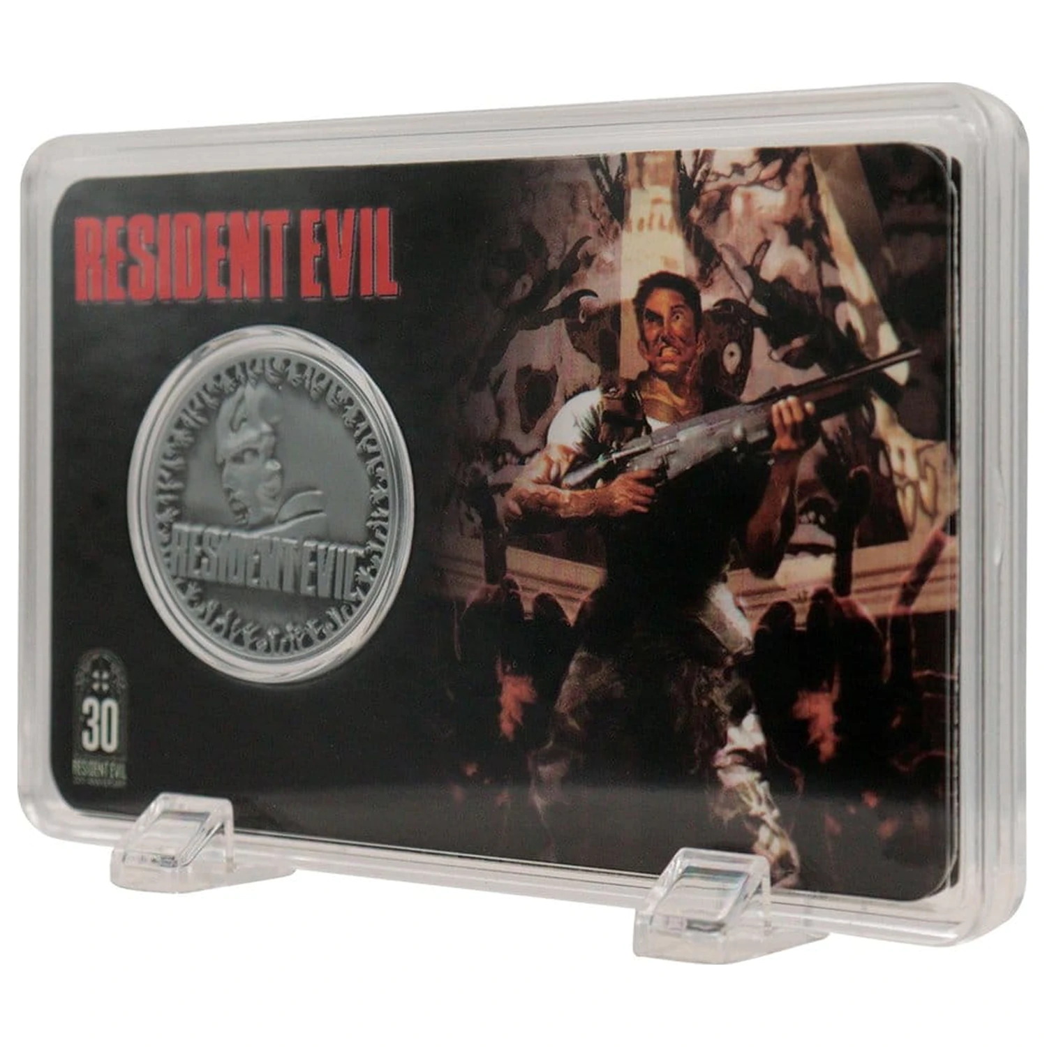 Resident Evil Kolekcionarski novčić 30. godišnjica fotografija proizvoda