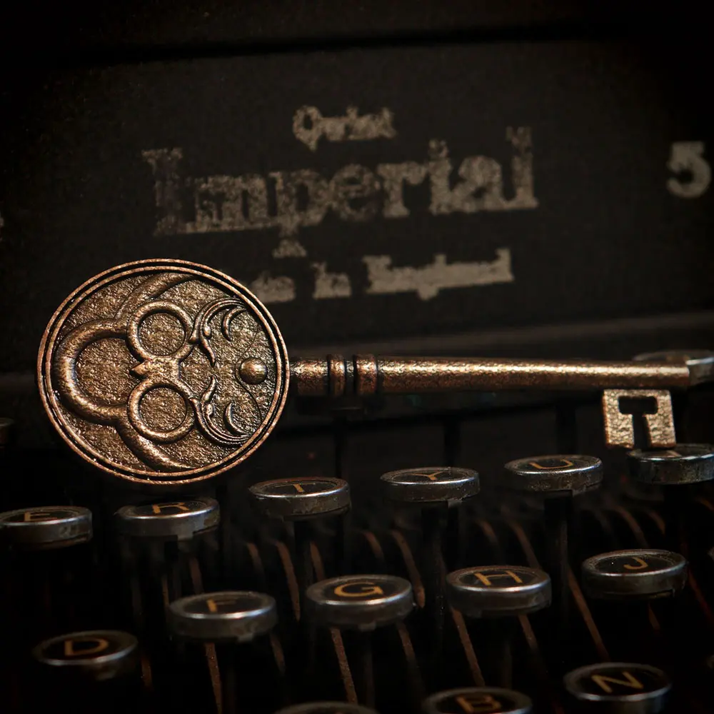 Resident Evil VIII replika 1/1 Insignia ključ Limited Edition fotografija proizvoda