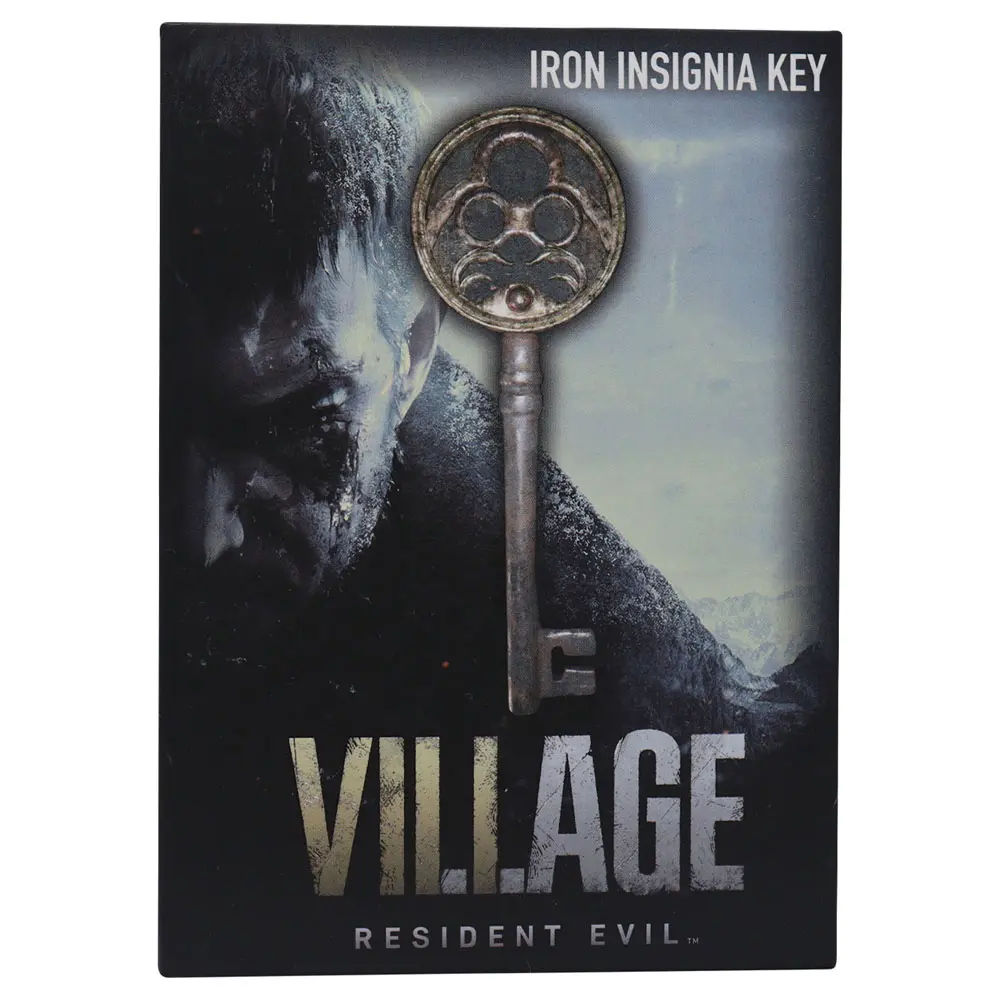 Resident Evil VIII replika 1/1 Insignia ključ Limited Edition fotografija proizvoda