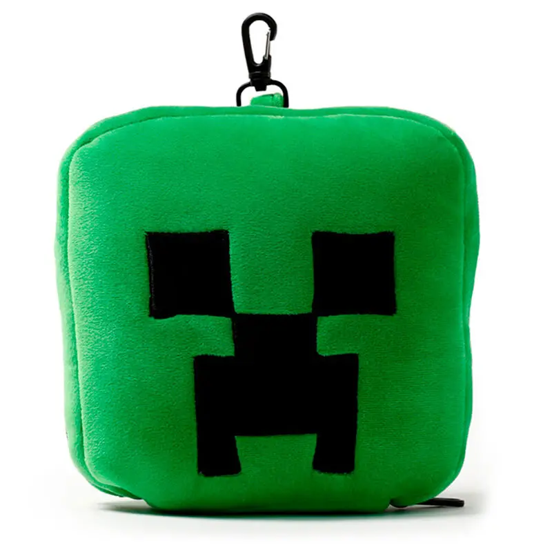 Relaxeazzz Minecraft Creeper putni jastuk i maska za oči fotografija proizvoda