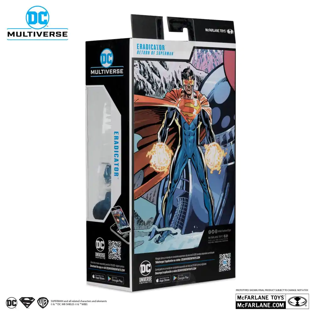 Return of Superman DC Multiverse Akcijska figura Eradicator (Platinum Edition) 18 cm fotografija proizvoda