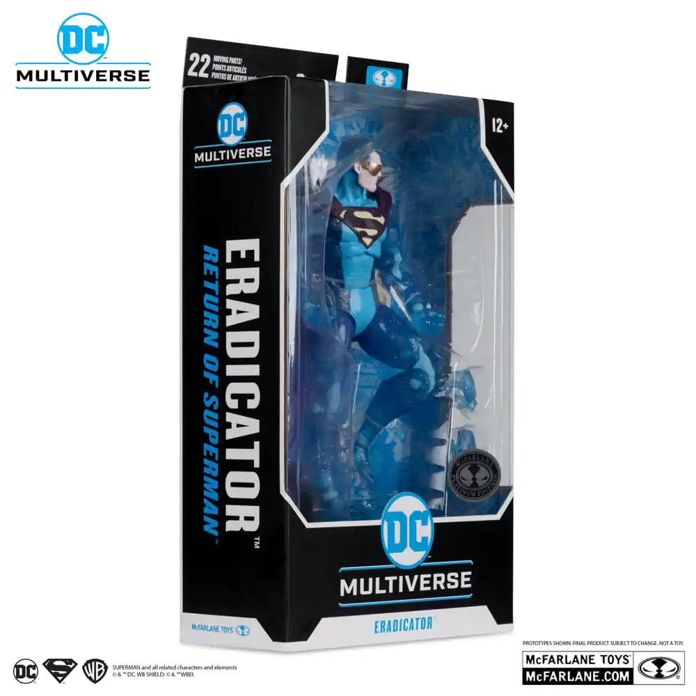 Return of Superman DC Multiverse Akcijska figura Eradicator (Platinum Edition) 18 cm fotografija proizvoda