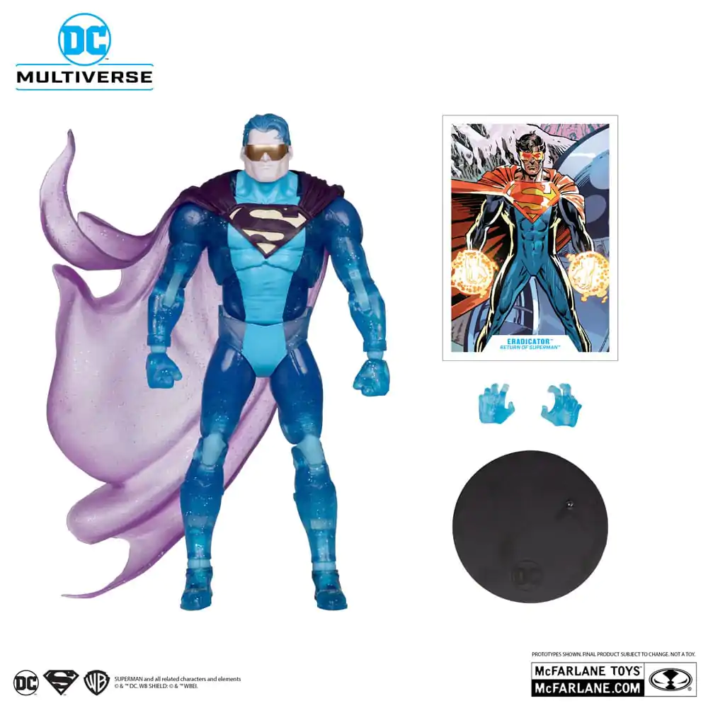 Return of Superman DC Multiverse Akcijska figura Eradicator (Platinum Edition) 18 cm fotografija proizvoda