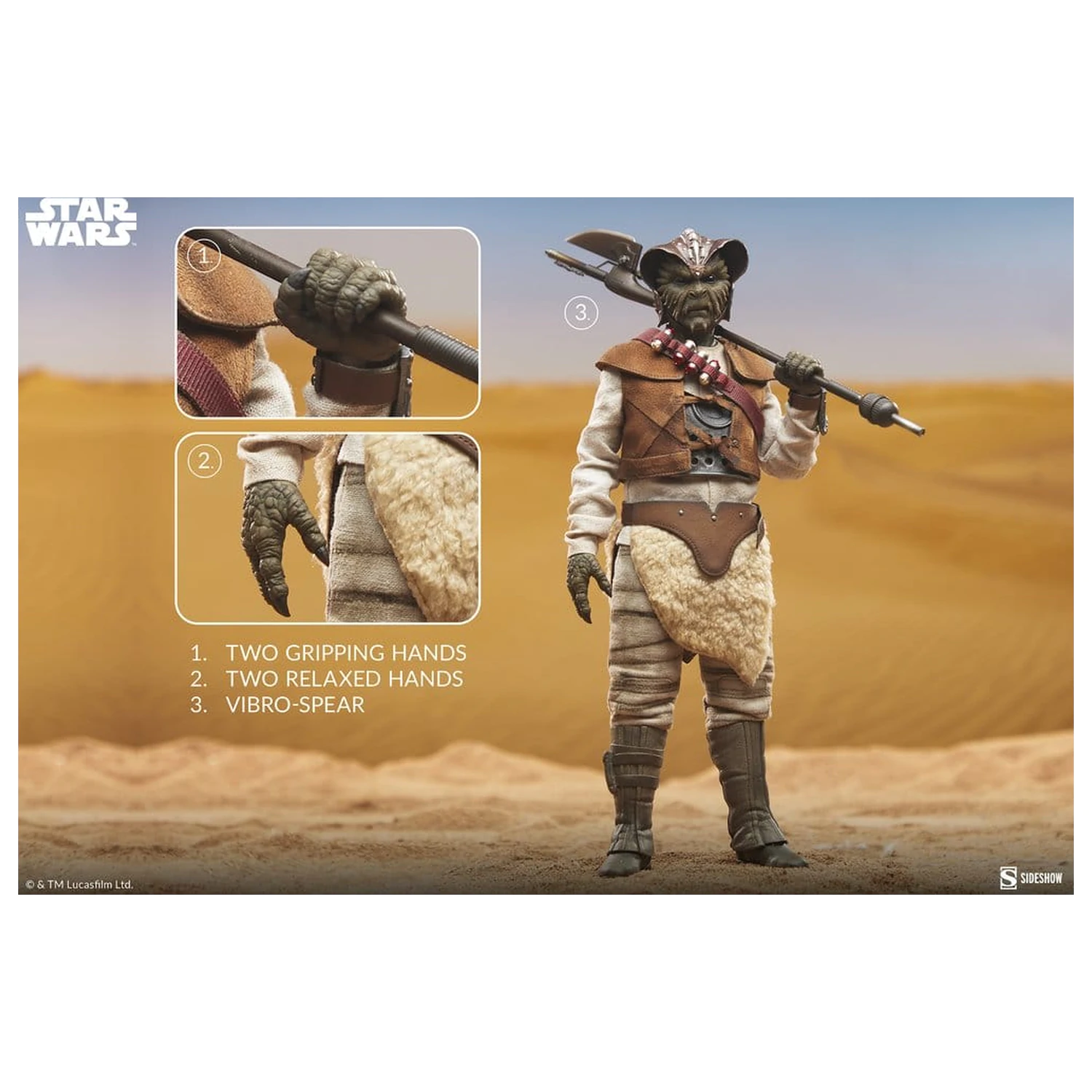 Return of the Jedi akcijska figura 1/6 Wooof 32 cm fotografija proizvoda