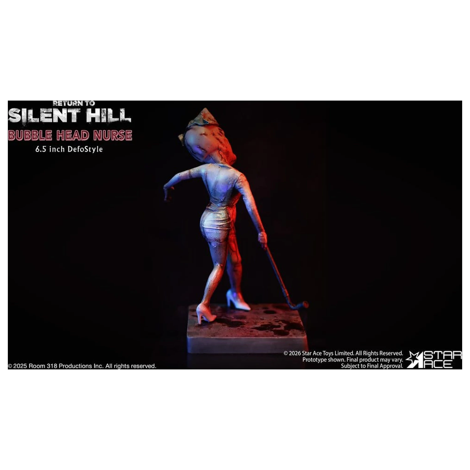 Return to Silent Hill (2026) DefoStyle Figura Bubble Head Nurse 16,5 cm fotografija proizvoda