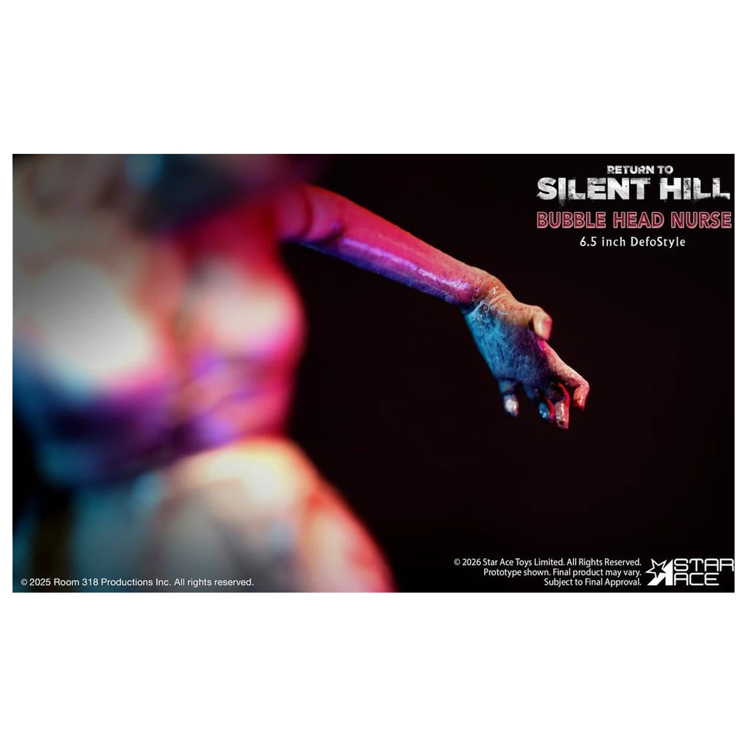 Return to Silent Hill (2026) DefoStyle Figura Bubble Head Nurse 16,5 cm fotografija proizvoda