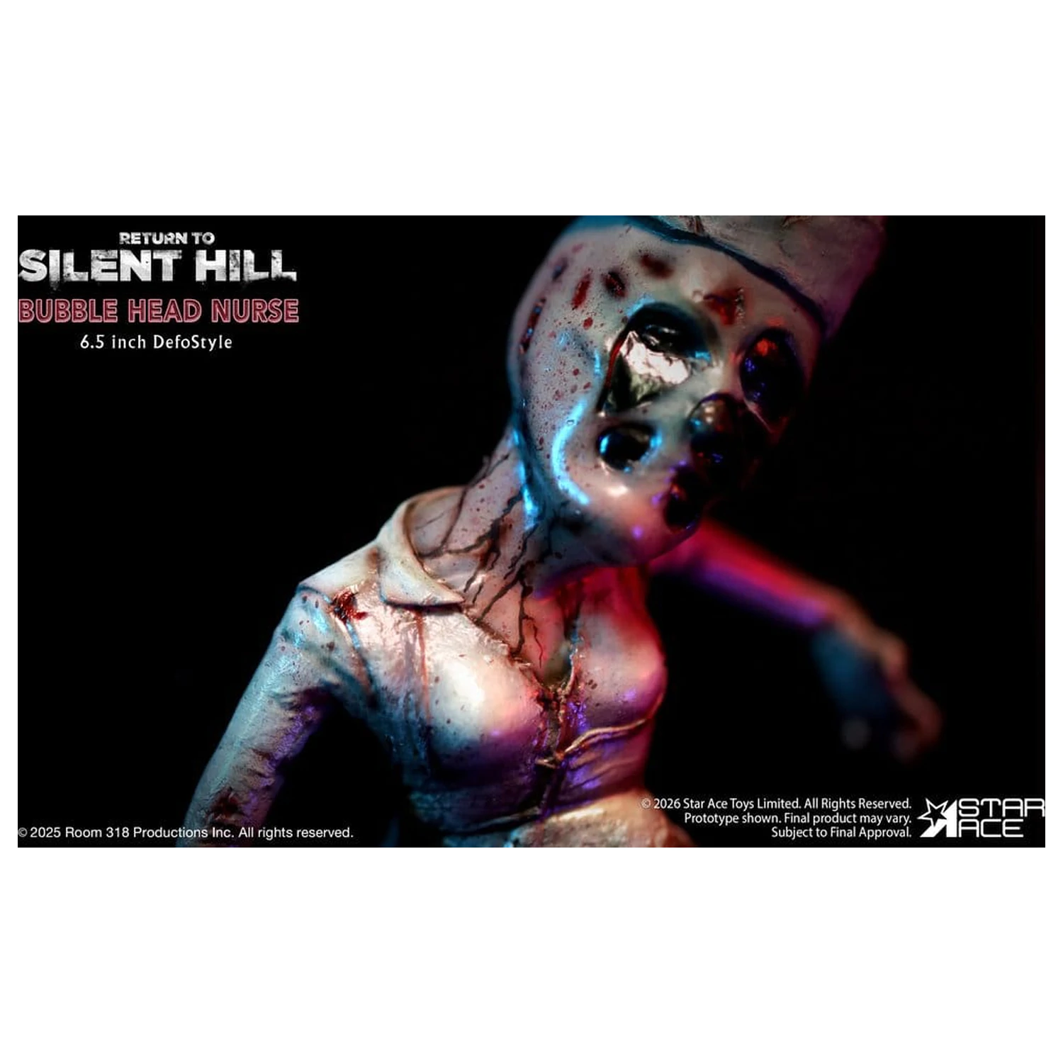 Return to Silent Hill (2026) DefoStyle Figura Bubble Head Nurse 16,5 cm fotografija proizvoda